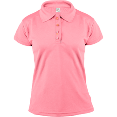 Playera polo de dama Rosa