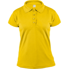 Playera polo de dama Amarillo