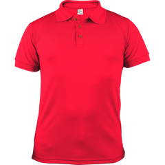 Playera polo de caballero Roja