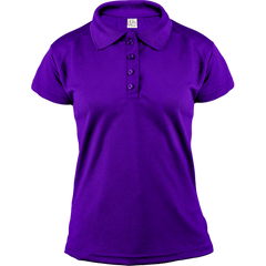 Playera polo de dama Morado