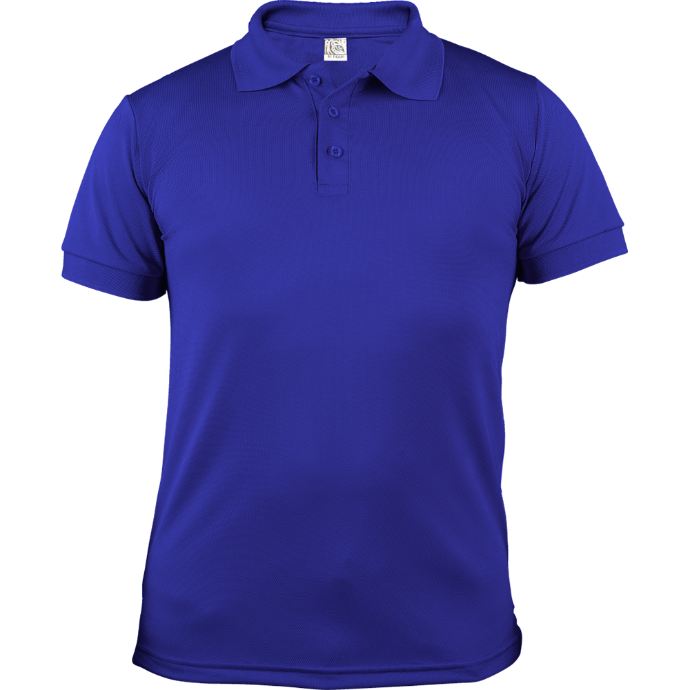 Playera polo de caballero Azul Rey