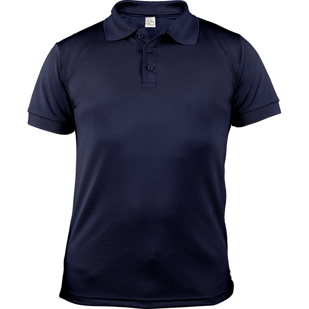 Playera polo de caballero Azul Marina