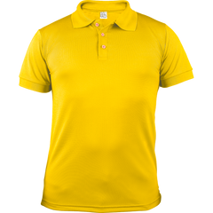 Playera polo de caballero Amarillo
