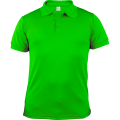 Playera polo de caballero Verde Limón