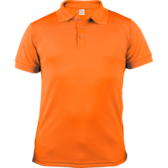 Playera polo de caballero Naranja