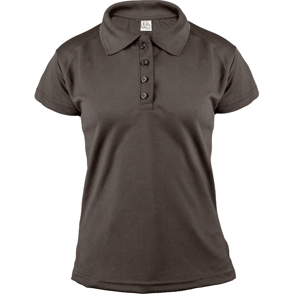 Playera polo de dama Gris Oxford