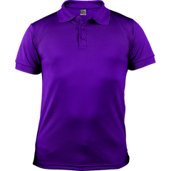 Playera polo de caballero Morado
