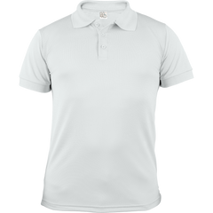 Playera polo de caballero Blanca
